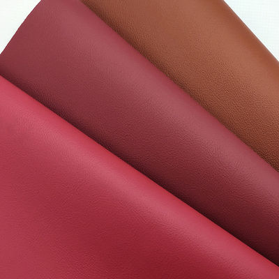 자동차 좌석 덮개에 재활용 된 엠보스 된 PVC 가죽 Napa 곡물 가죽