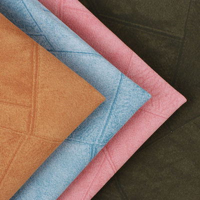 젠임 체크 가구 PU 가죽 방수 세탁 가능한 면 바닥