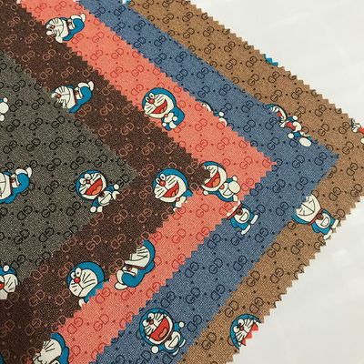 인쇄된 만화 GD 편지 Jingle Cat PVC 가짜 가죽 가방 전화 케이스 패키지 상자 가죽 천