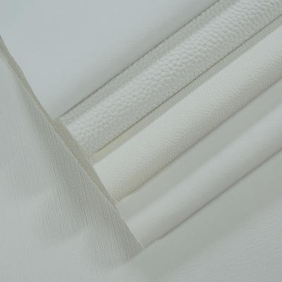 PVC 화이트 엠보스 디지털 인쇄 가방 노트북 전화 셸 테이블 매트 가짜 가죽 천