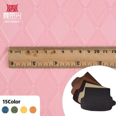 PVC 롬버스 엠보싱 스타일 인조 합성 가죽 - 자동차 발 매트, 자동차 시트, 소파 장식, 가방, 인조 가죽 원단