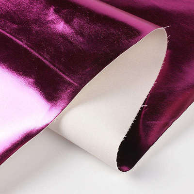 금속 필름 PU R61 양자 곡물 합성 가죽 의류 지갑 상자 신발 가방 노트북 가짜 가죽 직물