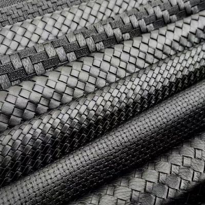 0.6mm PVC 합성 가죽 엠보스 된 직물 가죽 패턴 자동차 좌석