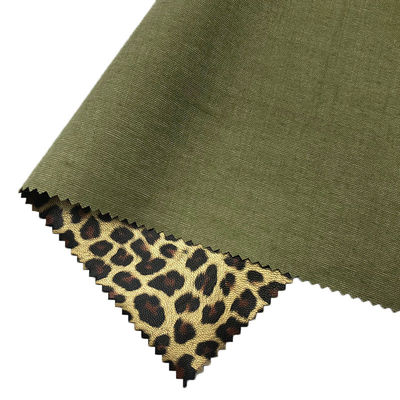 레오파드 프린트 가구 PU 가죽 방수 0.6mm 두께 맞춤