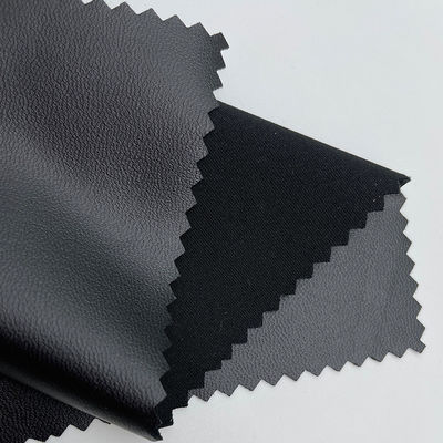 부드러운 옷 PU 가죽 직물 네 면 탄력 인 가짜 가죽