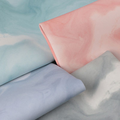 1.0mm 디지털 인쇄 대리석 PVC 가짜 가죽 휴지 바닥 핸드백 화장품 가방 사용