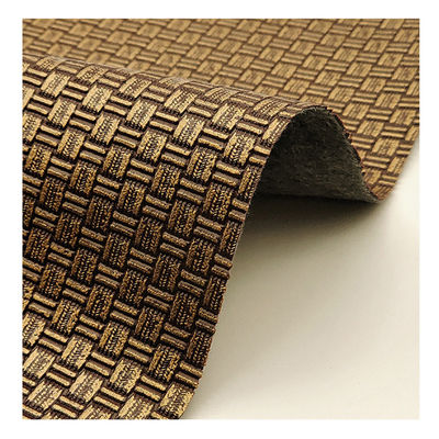 포장 가방 가짜 가죽 프로젝트 PVC 넥타이 고대 청동 직물