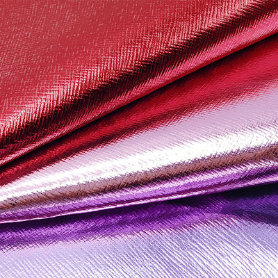 상자 포장 가죽 사피아노 크로스 PVC 금속 필름 가짜 가죽 프로젝트