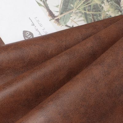 1.0mm PVC 가죽 가방 스크래치 저항 소파 가짜 가죽 레트로 오일 브러쉬