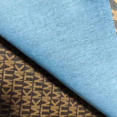 비엔티지 글자 인쇄 PVC 가죽 가방 부드러운 브러쉬 바닥 친환경