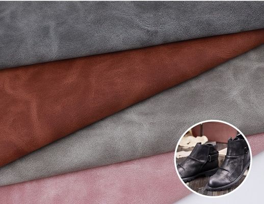 고품질 PU 신발 가죽 가짜 가죽 양백 착용 저항