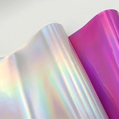 레이저 미러 PU 가죽 및 가짜 가죽 방수 성향 반사 은