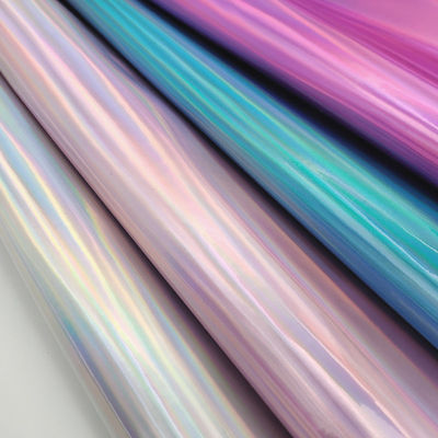 레이저 미러 PU 가죽 및 가짜 가죽 방수 성향 반사 은