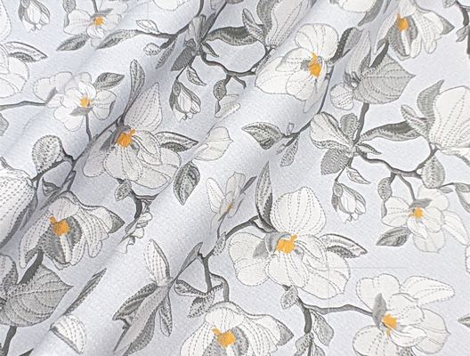 0.8mm 프린트 된 꽃 붓 된 기본 PVC 가죽 핸드백 포장 상자 전화 케이스 장식 사용