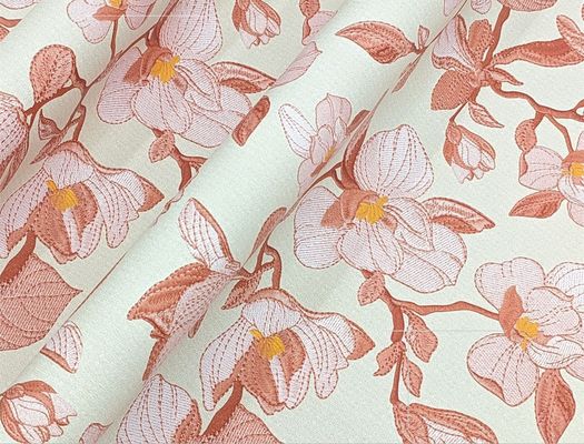 0.8mm 프린트 된 꽃 붓 된 기본 PVC 가죽 핸드백 포장 상자 전화 케이스 장식 사용