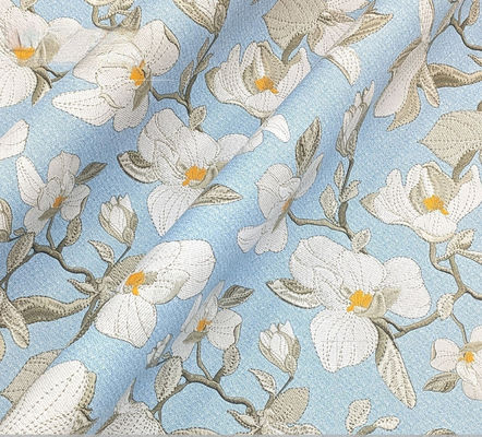 0.8mm 프린트 된 꽃 붓 된 기본 PVC 가죽 핸드백 포장 상자 전화 케이스 장식 사용