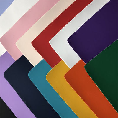 모방 마이크로 섬유 PU 가죽 착용 저항 신발 가짜 가죽 1.4mm 두께