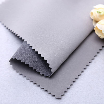 풍부한 벨벳 PU 신발 가죽 항균 가짜 가죽 유형 PU 호흡