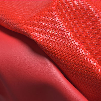 1.2mm 빨대 매트 엮은 패턴 PVC 가죽 패션 핸드백 가정 장식 신발 재료