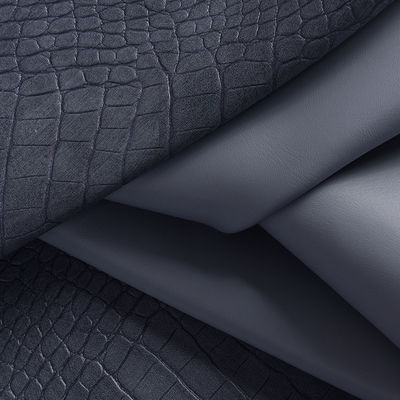 핸드백 악어 반 PU 가죽 천 1.2mm 두께 맞춤