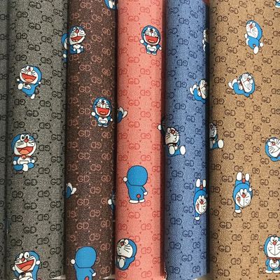 인쇄된 만화 GD 편지 Jingle Cat PVC 가짜 가죽 가방 전화 케이스 패키지 상자 가죽 천