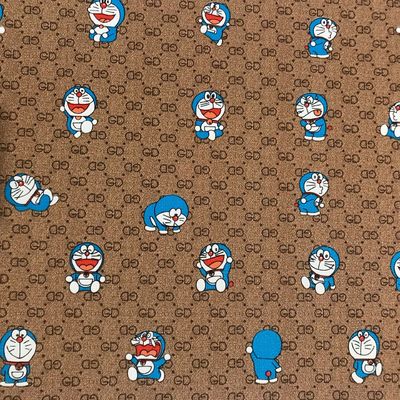 인쇄된 만화 GD 편지 Jingle Cat PVC 가짜 가죽 가방 전화 케이스 패키지 상자 가죽 천