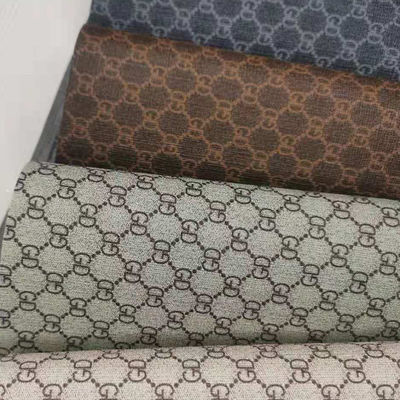 인쇄된 GD 편지 PVC 가짜 가죽 가방 지갑 전화 케이스 패키지 상자 가죽 직물