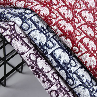 인쇄 된 편지 PVC 가짜 가죽 가방 가방 지갑 전화 케이스 패키지 상자 가죽 천