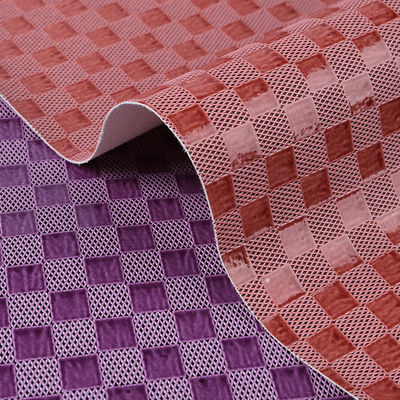 PVC 합성 가죽 직물 체스 보드 가방 사용자 지정 가짜 가죽