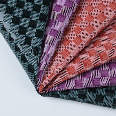 PVC 합성 가죽 직물 체스 보드 가방 사용자 지정 가짜 가죽