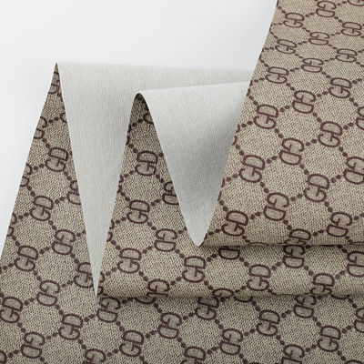 인쇄된 GD 편지 PVC 가짜 가죽 가방 지갑 전화 케이스 패키지 상자 가죽 직물