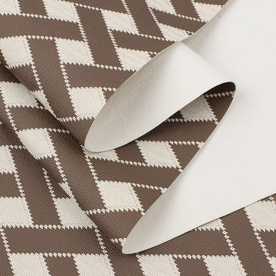 크로스 패턴 PVC 가죽 가방 장식 인쇄 가죽 직물 사용자 정의