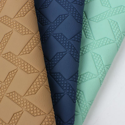 맞춤형 자동차 바닥 매트 가죽 직물 패턴 PVC 가죽 재료 곰팡이 방지