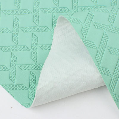 맞춤형 자동차 바닥 매트 가죽 직물 패턴 PVC 가죽 재료 곰팡이 방지