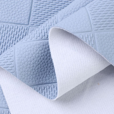 1.1mm 자동차 바닥 매트 가죽 다이아몬드 엠보스 된 PVC 바닥 가죽