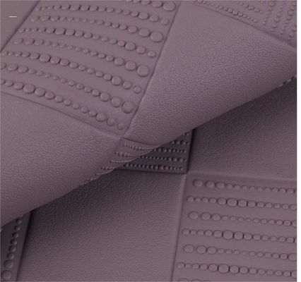 가방을 위한 PVC 가죽 직물 다채로운 큰 플레이드 PVC 모방 가죽 사용자 정의