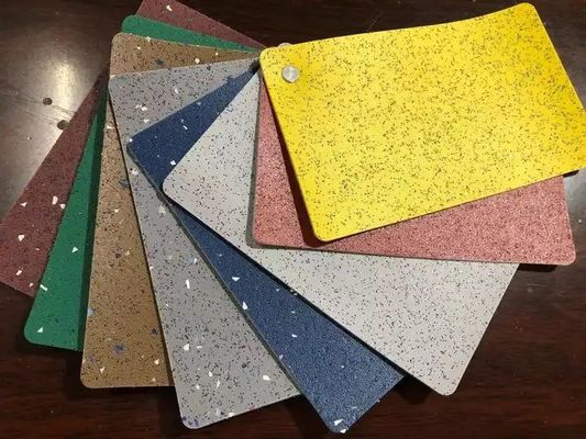 굴절 저항 자동차 바닥 매트 가죽 2m 쿼츠 비닐 바닥 타일 가죽