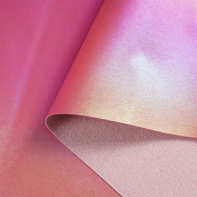 다채로운 그라디언트 다이아몬드 PVC 가짜 인공 가죽 가방 가죽 천재