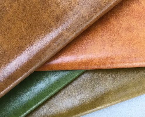 빈티지 오일 록스 가죽 직물 소파 좌석 가구 가짜 가죽