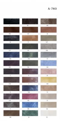 부드러운 손감각 1.5-2.5mm 스웨이드 뒷받침 오일 벡스 미친 말 가죽 소파 시트백을위한 PVC 인위 가죽