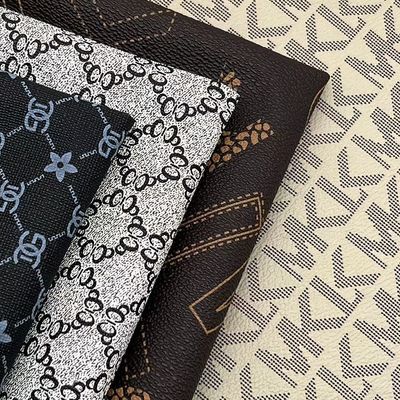 가방, 노트북, 휴대폰 케이스용 0.5mm 인쇄 PVC 가죽 원단