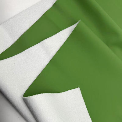 슈퍼 스트레칭성 PVC 합성 가죽 직물 평면 곡물 먼지 저항