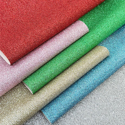 번개 거친 글리터 PVC 합성 가죽 신발 안감 보석 공예 수하물 가방 포장 인조 가죽 소재 소파