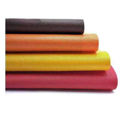 PVC 크로스그라인 인공 합성 가죽 지갑 포장 케이스 신발 노트북 가죽 천