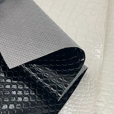 PVC 합성 가죽 전화 케이스 가구 공예품 반짝이는 빛나는 엠보스 스타일 뻗기 기능으로 소파에 대한 방수 배열