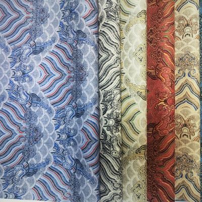 가방, 노트북, 전화 케이스, 장식 및 공예용 소파에 적합한 인조 가죽 원단 필름 스타일의 합성 PVC 마크라메 프린트