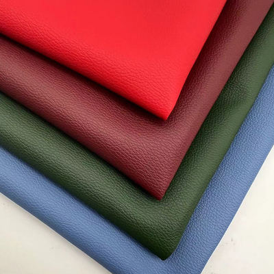 D90 리치 (Lychee) 엠보스드 가짜 가죽 직물 150CM 넓은 PVC 인공 합성 가죽 소파 가방 의자 자동차 발 매트 가구