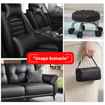 160cm 넓은 합성 가죽 자동차 매트 자동차 좌석 스크래치 방지 방수 엠보스 된 PVC 가짜 가죽 소파 의자 가구