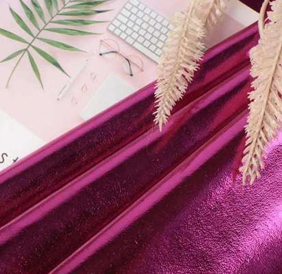 금속 필름 PU R61 양자 곡물 합성 가죽 의류 지갑 상자 신발 가방 노트북 가짜 가죽 직물