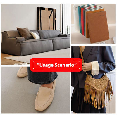 0.4mm PU 가짜 가죽 직물